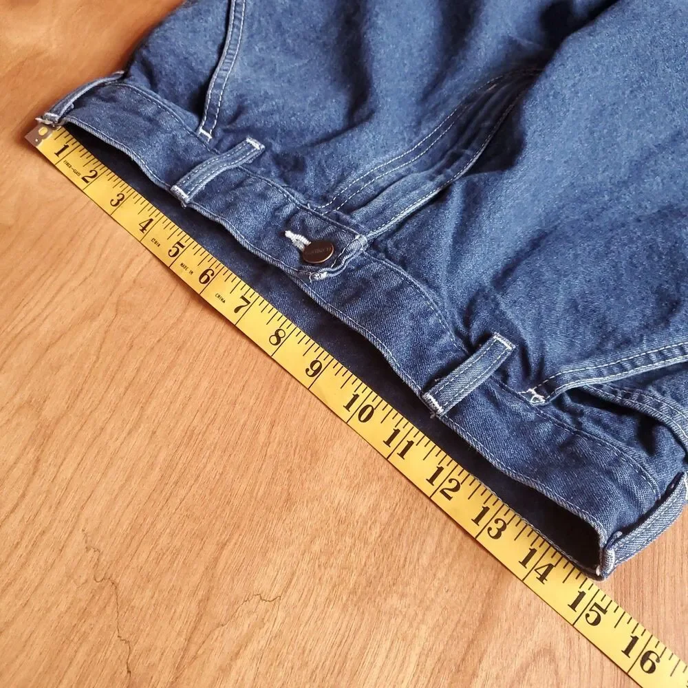 Carhartt B13 Painter Pants Fit 30 x 29 Blue Loose Fit Denim Carpenter Work Jeans - Picture 9 of 12